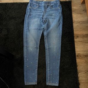 SO Girls Sequin Jeggings